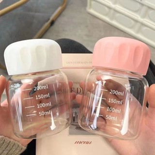 🌈臺灣發貨✨迷你小水杯玻璃小奶杯女咖啡牛奶杯便攜外帶高顏值胖胖杯可愛杯子 耐高溫 迷你水杯 玻璃杯 小奶杯 咖啡牛奶