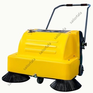【企業店鋪】手推式掃地機工業噴霧降塵小型電動清掃車學校物業工廠商用掃地車250318