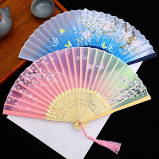【臺灣發貨】扇子 古風摺扇 學生舞蹈扇 兒童漢服隨身折疊扇 夏天便攜扇 手扇 禮物 表寅舞蹈扇