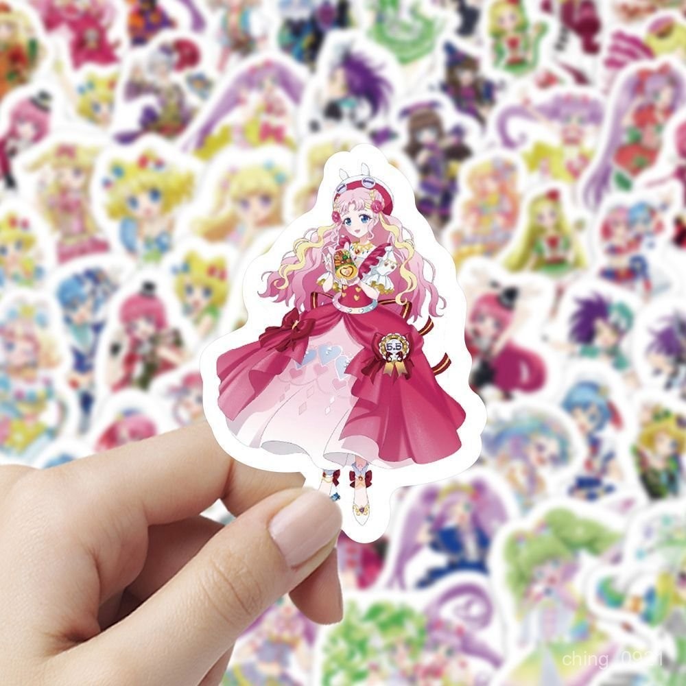 品質超好！🔥 60張美妙天堂可愛卡通貼紙ins二次元少女桌麵iPad裝飾diy貼畵防水