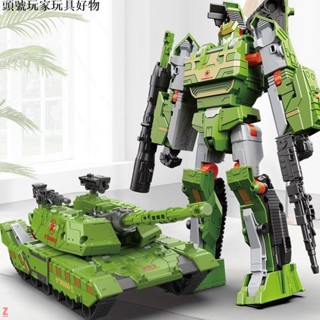 🌸臺灣熱賣🌸坦克金剛變形玩具大黃蜂汽車機器手辦小男孩模型直升機機甲禮物