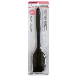 【聖寶】CakeLand 一體成型耐熱矽膠奶油清潔刮刀 黑色 (TC-3530) 26cm 奶油清潔刮刀 奶油刮刀