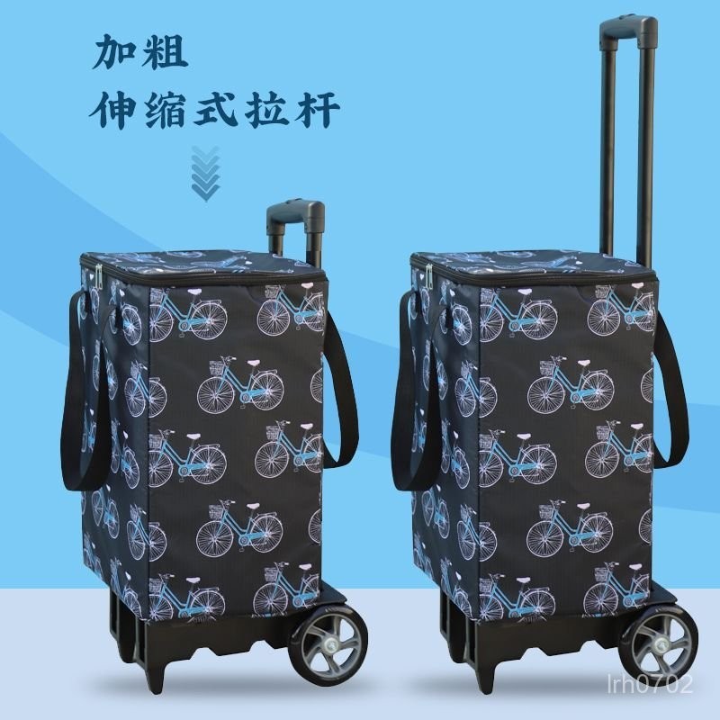 折疊推車 手推車 輕便推車 小推車 好市多推車  折疊推車 平闆車 買菜車小拉車家用折疊購物車小推車拉貨搬運車快遞拉桿手
