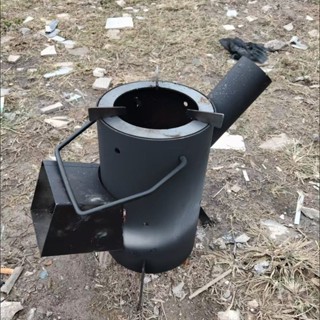 *限時折扣*【4550人收藏】戶外柴火爐野餐爐具野炊折疊爐燒水爐露營裝備用品柴火爐戶外便