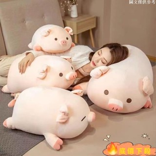 💛優品嚴選💚可愛豬豬公仔 玩偶毛絨玩具床上睡覺超軟抱枕送男女生日禮物XW0330
