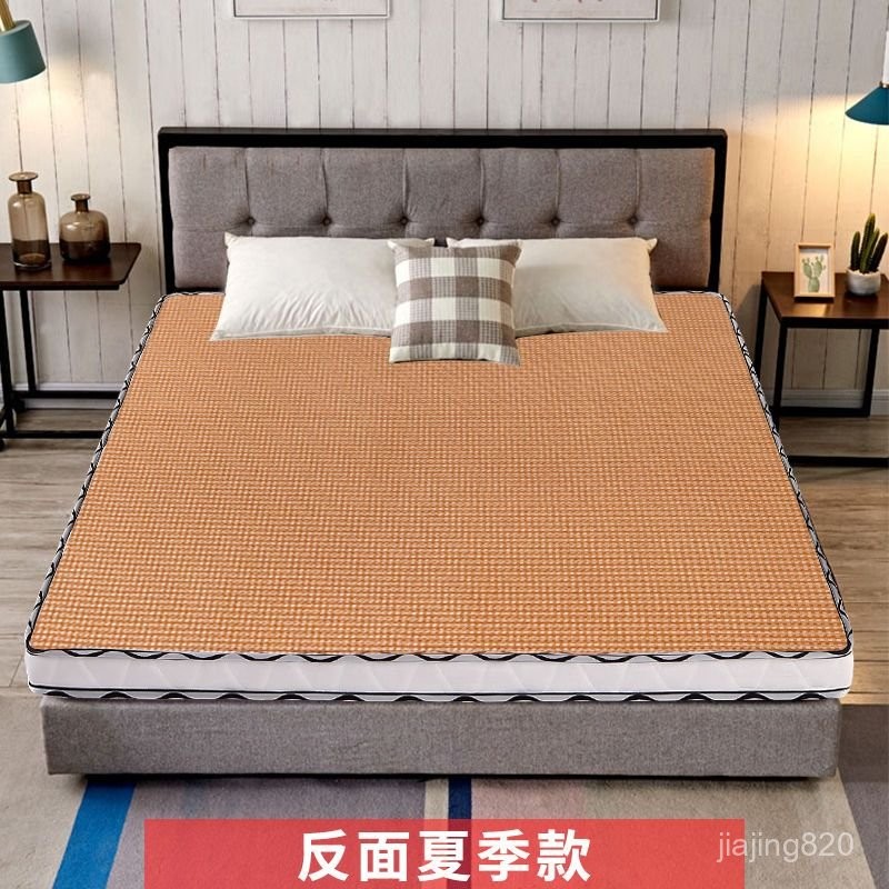 免運+上新特殺【冬夏兩用】涼席椰棕床墊偏硬棕墊家用經濟型兒童床墊可定做折疊透氣軟藤涼蓆單人雙人床墊護脊椎床墊硬棕墊