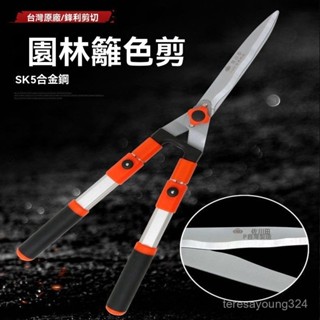 高階品質🎁免運🚚 佐川田草坪粗枝剪 綠化剪刀 伸縮園林大剪刀 修剪樹枝剪 修枝綠籬剪刀
