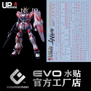 MG 卡牛 敘述高達 NT裝備 卡版 鋼彈模型水貼 熒光水貼 高達模型通用 不留膠 防水