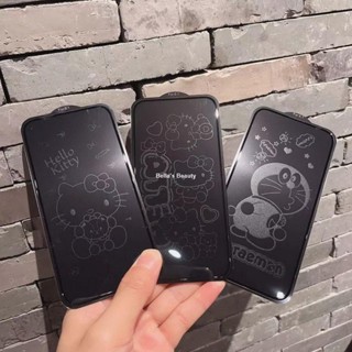 螢幕保護貼 防摔貼 適用蘋果16息影鋼化膜iPhone15手機膜帶圖案14可愛12潮女13全屏11