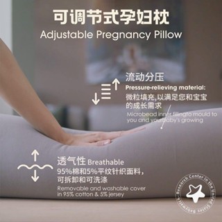 側睡抱枕 長抱枕 孕婦抱枕 多米貝貝孕婦枕嚴選側睡護腰枕託腹U型枕側臥抱枕顆粒狀長條抱枕y
