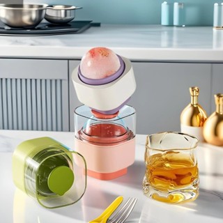 【製冰盒🔥製冰模具】大冰球模具 食品級 矽膠製冰神器 威士忌家用 凍冰塊 球形 大號圓形冰格家用製冰器 製冰格