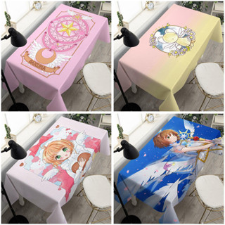 卡通桌布 書桌桌布🎀卡通百變小櫻兒童餐桌布新款可愛桌布少女心宿舍桌布電腦桌學習桌 居家裝飾