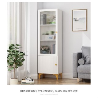 【新店促銷】角櫃墻角置物架客廳儲物櫃轉角收納櫃廚房角落玻璃櫃家用臥室書櫃 YZN9