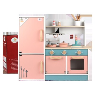 木質玩具 烤箱玩具 廚房玩具 廚房玩具組 模擬廚房 過家家玩具 幼樂比模擬木製冰箱廚房ABCDF款套裝 兒童過家家冰箱廚