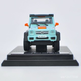 {臺灣熱賣}1:64賓士G63 6X6 4X4 G500 AMG Benz G級皮卡原廠閤金汽車模型