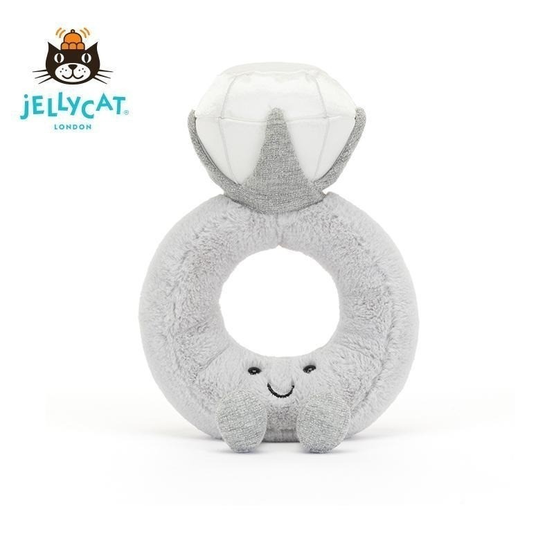 英國Jellycat 鑽石戒指系列 安撫娃娃 戒指娃娃 玩偶 公仔 生日禮物 送禮