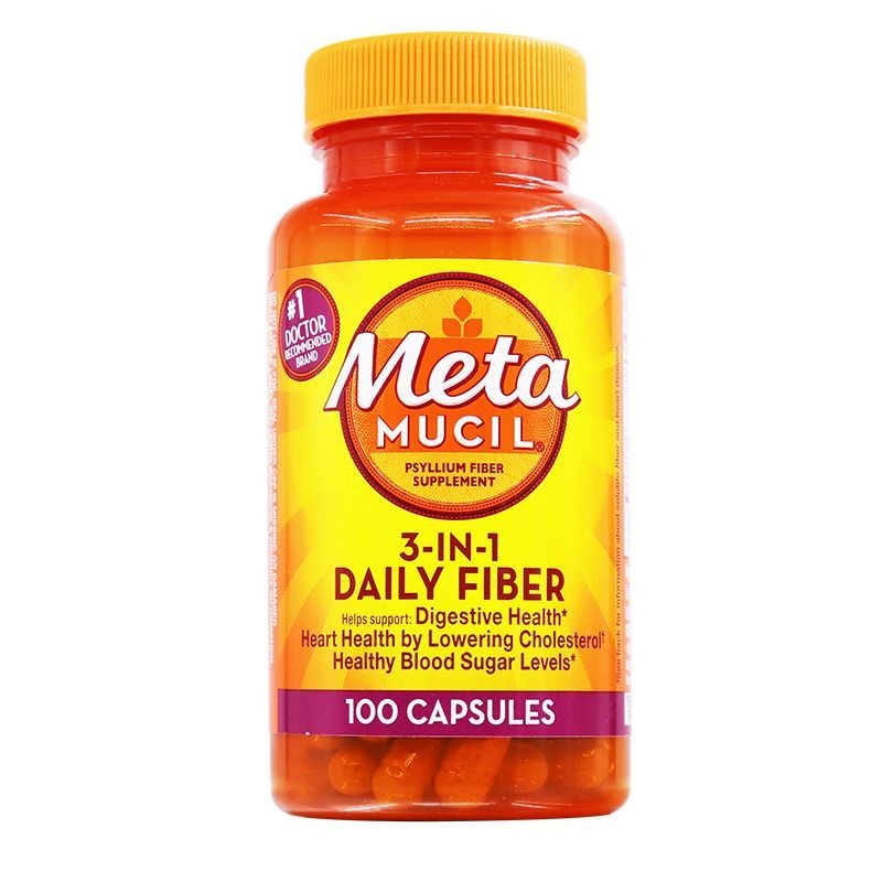 Metamucil 美達施水溶性膳食縴維 100粒 營養塑身