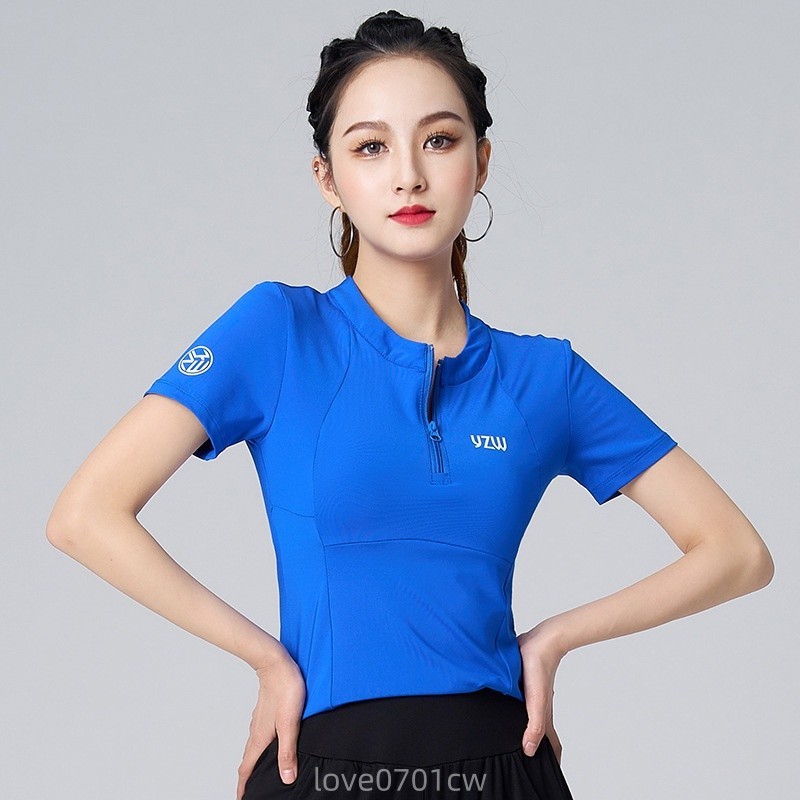 健身好物💗 短袖速乾衣新款運動上衣健身跑步女夏短袖散熱緊身休閒上衣 CBK