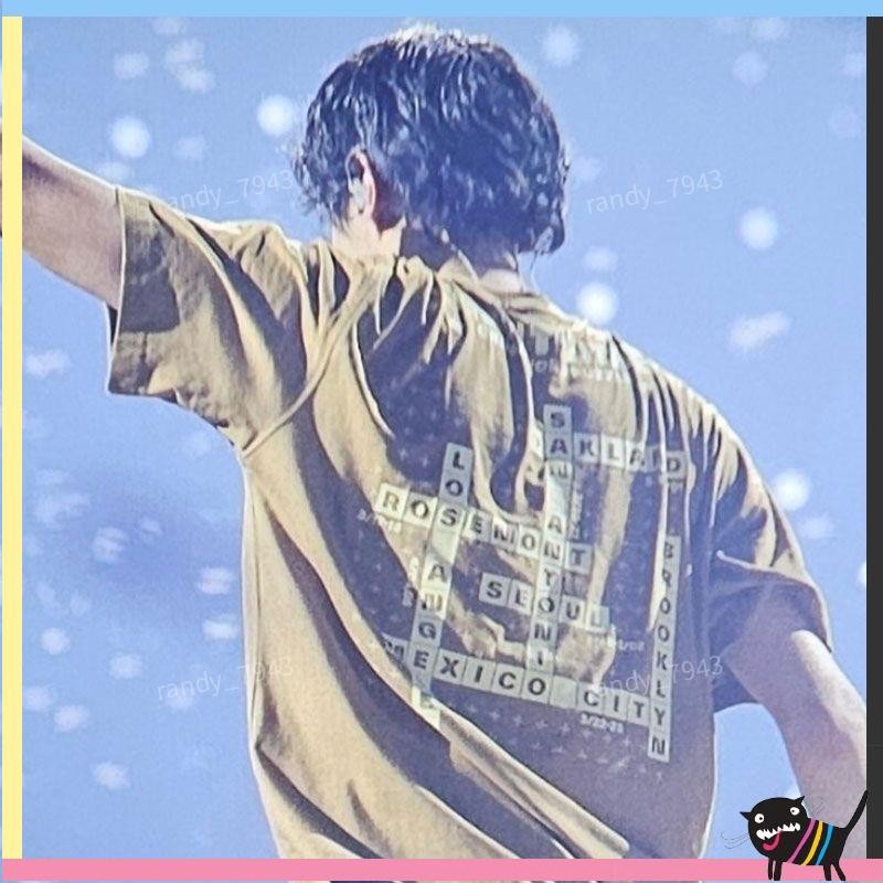 好物熱銷💡防彈少年團J-HOPE鄭號錫HOPE ON THE STAGE演唱會周邊同款短袖T恤 明星周邊 應援 演唱會