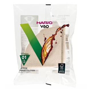 Hario 錐形無漂白咖啡濾紙 1-2杯 100張 X 10入 D123034 [COSCO代購5]