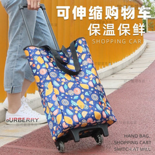 【歐可嚴選🤩】買菜購物車 菜籃車 買菜車 購物車 家用環保推車 折疊 小拉車 折疊手拉車 行李車 超市 家用 便攜方便