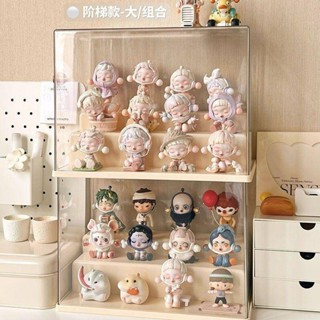 幸運星☆盲盒展示架亞克力透明防塵手辦收納盒樂高泡泡瑪特擺件案頭展示盒公仔展示盒 公仔收納盒 盲盒展示架 透明展示盒