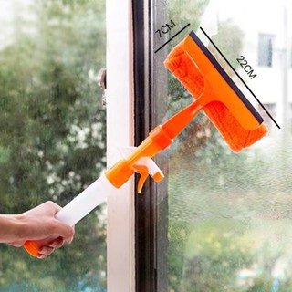 【全網最低價 免運】多用途噴水家用雙麵擦窗器玻璃擦噴水窗颳玻璃清潔器擦玻璃器工廠 擦窗器 擦窗工具 颳水器 擦玻璃器