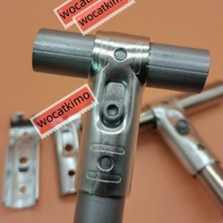 ✨新品特惠✨20mm外徑管鍍鋅管 圓管不鏽鋼管連接件 緊韌體大棚配件 兩通三通接頭AAK