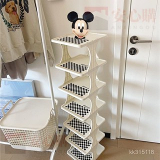 收納鞋子神器簡易鞋架家用小窄入門口室內夾縫宿捨出租屋鞋櫃兒童【安心購】