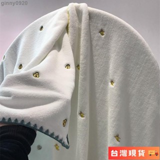 🌺新品特價免運🌺ins成人刺繡加厚浴巾女長款大號可裹全身洗澡毛巾吸水速幹不掉毛