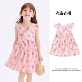 🔥臺灣發貨🔥女童新款碎花夏季2025韓版洋氣裙子兒童寶寶禮服公主連衣裙