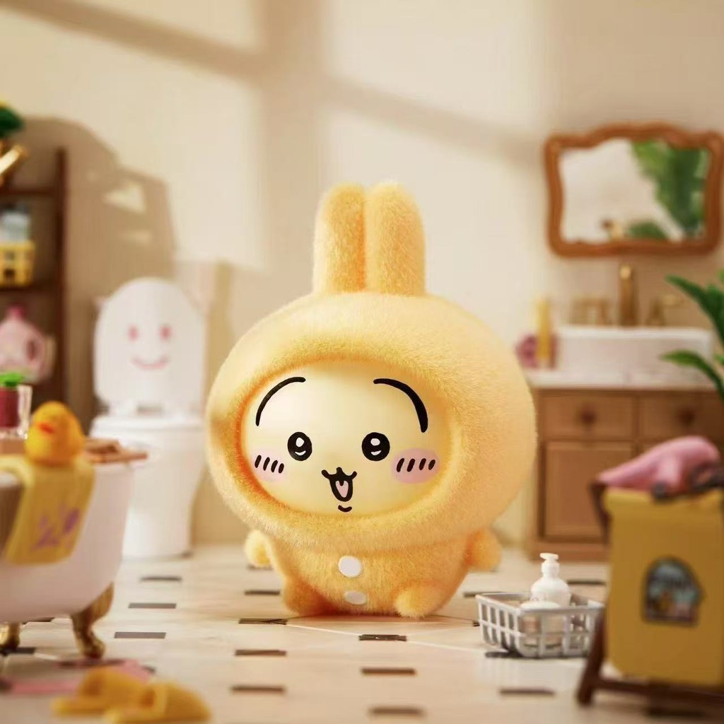 🌸台灣出貨🌸吉伊卡哇可愛chiikawa盲盒睡衣派對變臉換臉搪膠系列掛件掛飾禮物精選百貨直銷