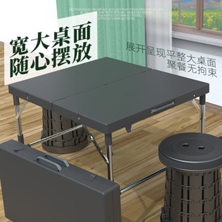 折疊桌子 長方形桌子 擺攤桌子 便攜式露營塑膠夜市餐桌椅 擺地攤桌子 桌子 折疊桌 小桌子