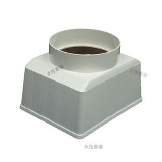 【送貨到府|客製化】PVC排水管漏斗水槽下雨水鬥積水落水鬥75110160200墻壁集水槽4寸