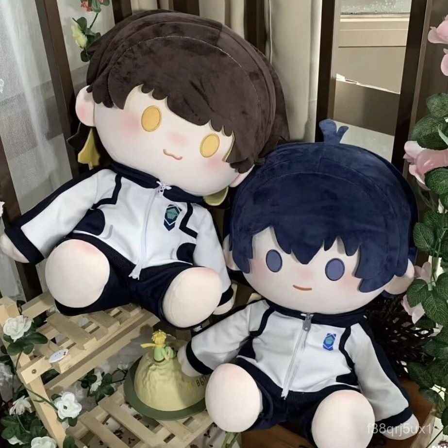 臺灣出貨⭐ 藍色監獄 蜂樂迴 潔世一 棉花娃娃 40cm 週邊玩偶 潔豆包 遊戲週邊 禮物