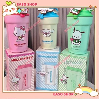 💕壹灣出貨+發票💕三麗鷗咖啡杯女生便攜水杯316食品級不鏽鋼陶瓷內膽卡通兒童水杯kun