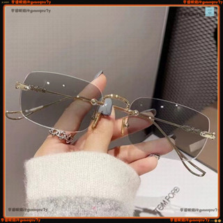 🕶變色近視眼鏡🕶無框高階感變色近視眼鏡 無框氣質款近視眼鏡 有度數眼鏡 無度數眼鏡 近視眼鏡 眼鏡