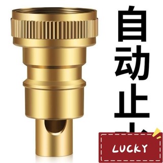 🔥臺灣發貨🔥洗衣機水龍頭自動止水閥防止脫落水嘴轉接頭全銅專用家用4分配件