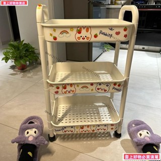 🔥臺灣發貨🔥夾縫小推車宿捨收納架家用廚房床頭臥室縫隙可移動置物架加寬