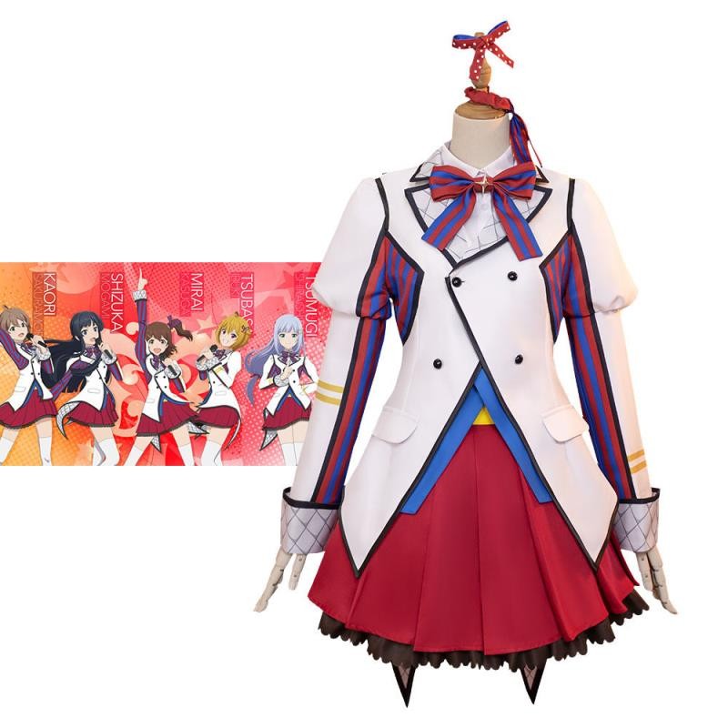 台灣出貨🎀 偶像大師百萬人演唱會 春日未來cos服 春日 最上静香 偶像大師全員服裝 偶像大師 cosplay 角色扮演