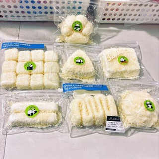 捏捏樂 解壓神器 解壓玩具 解壓 同款椰奶脆脆二連吐司奶油條大福年糕條超軟矽膠捏捏樂玩具