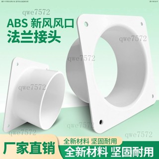 塑膠方轉圓接頭pvc法蘭接頭轉換口出風口移動空調方形風機排風口
