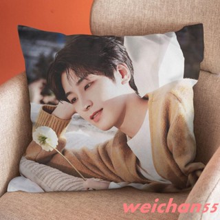 新品特惠💖粉絲應援【收藏】seventeen周邊全圓佑抱枕雙面明星照片定製枕頭偶像應援禮物女生