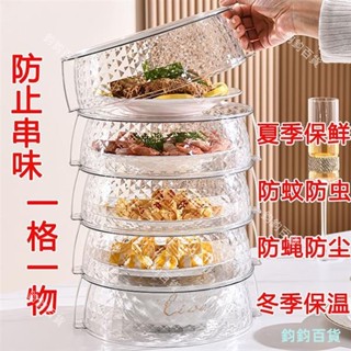食物罩 菜罩 餐罩 飯菜保溫罩 摺疊飯菜罩 保鮮防蠅透明食物罩 防塵保溫餐桌罩 多功能 可當果盤
