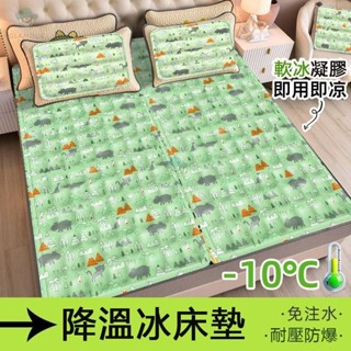 熱銷🎉夏天冰涼墊 涼墊 軟冰涼墊 冰凝膠涼墊 降溫墊 軟冰涼墊 水床 坐墊 防曬透氣清涼午睡冰墊 車用宿舍降溫神器