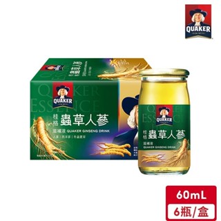 桂格 蟲草養氣人參(60mL/瓶)*6入【超取最多2盒】｜官方直營