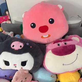 可愛抱枕 靠腰枕✨ 可愛草莓玩偶毛絨玩具靠墊熊抱公仔睡覺靠枕少女娃娃生日禮物 小抱枕 玩偶 可愛靠枕