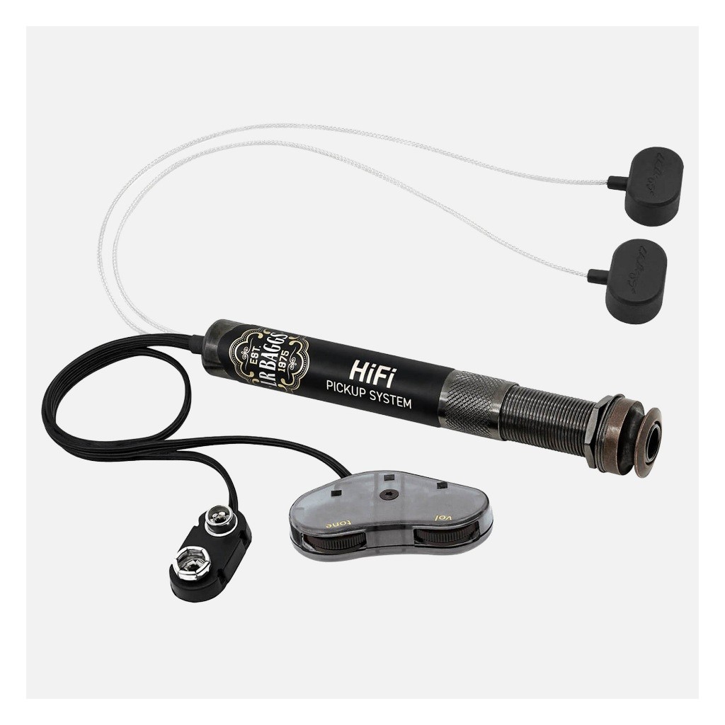 L.R. Baggs HiFi 拾音器 民謠吉他用 高傳導 可收打板 貼片式 吸盤式【他,在旅行】