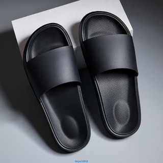 Size39-47 男式加大碼拖鞋男式輕便黑色拖鞋