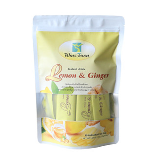 🌈海外代Go🏆Export lemon ginger teaLemon ginger tea Instant granu